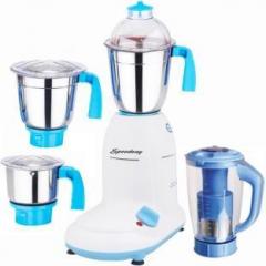 Speedway Combo Pack of 4 Jars with 1 Blue Blender With Attachment free SW 241 1000 W Mixer Grinder