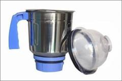 Unityecom Stainless Steel Chutney Jar plastic sky blue 400 ml 2022 new 1 Juicer 1 Jar, sky blue