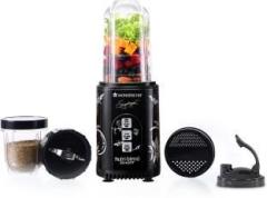Wonderchef Nutri Blend Smart Automatic Mixer Grinder with Dual Pulse Function, 22000 RPM, 500 W Mixer Grinder 2 Jars, Black