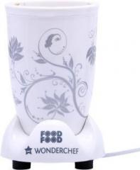 Wonderchef Nutri Blend White with free serving glass 400 W Juicer Mixer Grinder