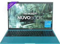 Wings Nuvobook S1 Aluminium Alloy Metal Body Intel Core i3 11th Gen 1125G4 WL Nuvobook S1 GRN Thin and Light Laptop