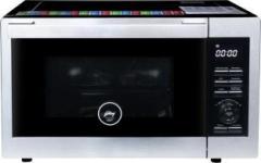 Godrej 33 Litres GME 733 CM1 SM Convection Grill Microwave Oven (Silver, &)