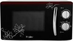 Haier 20 Litres HIL2001MFPH Solo Microwave Oven (Black)