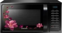 Samsung 28 Litres MC28A5025VP Convection Microwave Oven (Black with Pattern)