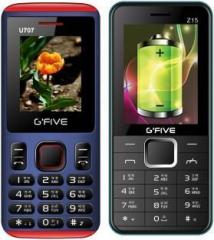 Gfive U707 & Z15 Combo of Two Mobiles