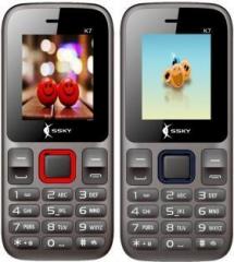 Ssky K7 Combo of Two Mobiles