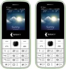 Ssky K7 Style Combo of Two Mobiles