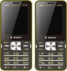 Ssky S800 Combo of Two Mobiles