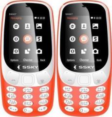 Ssky S9007 Combo of Two Mobiles