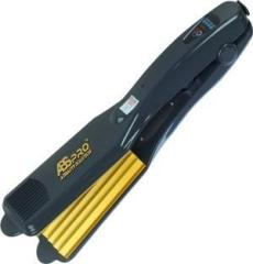 Abs Pro Professional Feel Hair Crimper With 4 X Protection Coating Gold Women's Crimping Styler Machine for Hair Saloon 4 X Protection Gold Coating Electric Hair Styler Corded Crimper Electric Hair Styler