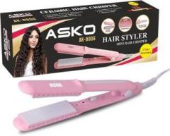 Asko Professional Hair Crimper Beveled edge for Crimping, Styling and volumizing with Ceramic Technology for gentle and frizz free Crimping Electric Hair Styler Ak 8006 Hair Styler