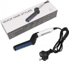 Benison India Shopping Men Styler Brush Comb Hair Straighteners Curlers 2 in 1 Electric Hair Styler