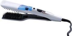 Bluerider Damage Defying Hair Straightener Steam Brush Electric Hair Styler