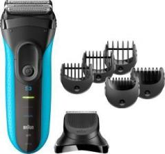 Braun 3010BT W&D Series 3 Shave&Style 3010BT 3 in 1 Electric Wet&Dry Shaver with Precision Trimmer & 5 Comb Attachments Shaver For Men