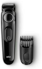 Braun BT3020 Corded & Cordless Trimmer for Men 30 minutes run time