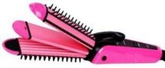 Chaoba 3 In 1 Hair Care Collection of Electric Hair Curler, Hair Straightener & Hair Crimper with Ceramic Plate /A Hair Styler