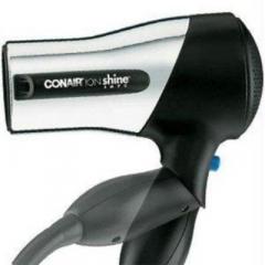 Conair Ion Shine Chrome Travel Styler 141F Hair Dryer