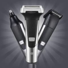 Daily Needs Shop Professional Shaver & 3 in 1 Rechargeable Cordless Beard Hair Trimmer Shaver For Men
