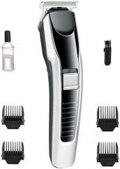 Dozti HTC AT 538 rechargeable hair trimmer for men with T shape precision Trimmer 60 min Runtime 7 Length Settings