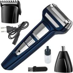 Drgr professional 3in1 cordless razor rechargeable electric nose hair trimmer, shaver For Men