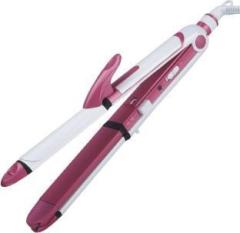 Dva KM1291 3 in 1 Hair Straighter/Crimper/Curler For Personal & Professional Use with Keratin Protection Technology Hair Styler