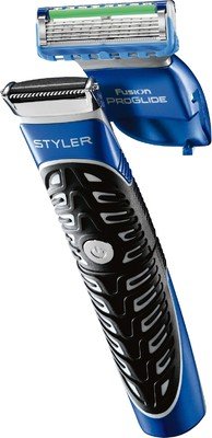 Gillette 3 in 1 Men's Body Groomer with Beard Fusion ProGlide Styler Trimmer For Men