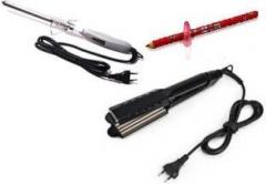Jgj V&G HAIR CRIMPER 8227/HAIR CURLER 228 WITH 2 LIP LINER Electric Hair Styler