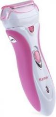 Kemei KM 2531 4 in 1 Multi functional Epilator Rechargeable Electric Shaver Hair Trimmer Defeatherer mill foot Device Shaver For Women