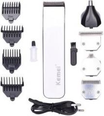 Kemei KM 3580 4 in 1 Rechargeable Grooming Kit Runtime: 45 min Trimmer for Men