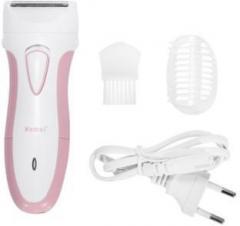 Kemei KM 5001 Rechargeable cordless shaver For Women