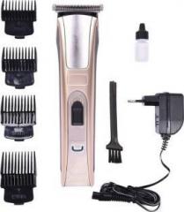 Kemei KM 5017 Hair Trimmer Rechargeable Electric Hair Clipper Waterproof High Power for Men, Women, Baby Children Clipper Barber Razor Runtime: 60 min Trimmer for Men & Women