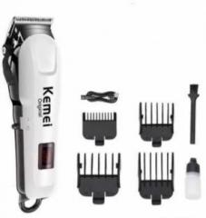 Kemei KM 809A Professional Rechargeable and Cordless Hair Clipper Runtime: 120 min Trimmer for Men Runtime: 120 min Trimmer for Men & Women