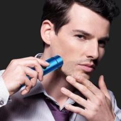 Kvexport Mini Portable Pocket Size Electric Razor and USB Rechargeable Shaver For Men