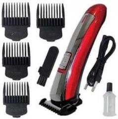 Menscha MN KM KEMEI 7055 Red KEMEI Hair Cutting Saving Classic Machine Beard Trimmer Runtime: 45 min KEMEI Trimmer for Men Runtime: 45 min Trimmer for Men & Women