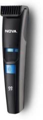 Nova NHT 1059 Digital Waterproof Runtime: 200 min Trimmer for Men