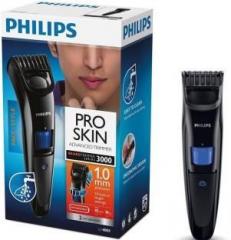Philips PRO SKIN ADVANCED {QT4001/15} Cordless Trimmer for Men 45 minutes run time