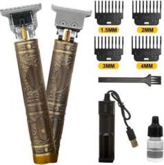 Pick Ur Needs Professional T Blade Trimmer Cordless Rechargeable Electric Beard & Hair Kit Shaver For Men
