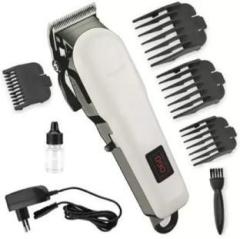 Raccoon 809A RECHARGEABLE HAIR CLIPPER & TRIMMER WITH LCD DISPLAY Fully Waterproof Trimmer 120 min Runtime 5 Length Settings