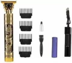 Raccoon MAXTOP Golden Trimmer For Men & Women Clippers Haircut Grooming Kit Fully Waterproof Trimmer 60 min Runtime 4 Length Settings