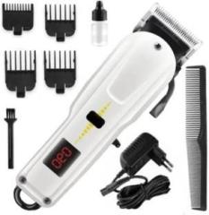 Raccoon Rechargeable Professional Rechargeable Men Hair Trimmer and Beard Fully Waterproof Trimmer 240 min Runtime 4 Length Settings