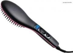 Sachani Creation Professional And Styles Simply Hair, Lcd Display Straightener Fast Ceramic Brush Hair Styler