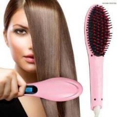 Sachani Creation SC 01 3 in 1 Ceramic Fast Hair Electric Comb Brush Straightener with LCD Screen, Temperature Control Display for Women Hair Styler