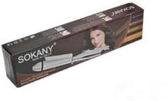Sokany HS 018 Keratin Therapy Pro Curl & straightener Electric Hair Curler