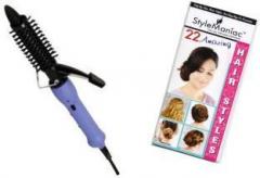 Style Maniac Professional Hair Curling Iron With Amazing 22 Hairstyles booklet Electric Hair Curler
