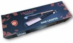 V&g Salon VnG Crimping Machine for Voluminous Crimper 8215 New + Lip Liner 12Pcs Electric Hair Styler