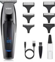 Vgr V 070 Digital LED Display Professional hair trimmer for men cordless zero cutting hair trimmer Runtime: 120 min Trimmer for Men