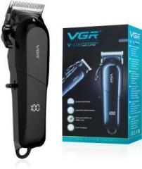 Vgr V 118 Professional Hair Clipper with LED Display Trimmer 200 min Runtime 6 Length Settings