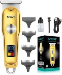 Vgr V 290 Professional Hair Clipper with LED Display Runtime: 120 min Trimmer for Men