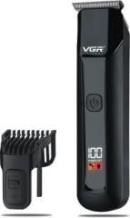 Vgr V 929 Professional Cord & Cordless Hair Trimmer with LED Display Trimmer 100 min Runtime 9 Length Settings
