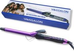 Vng Professional Curling Machine Hair Rod|Curling Iron Tong for Women Ceramic Wand.e Electric Hair Curler